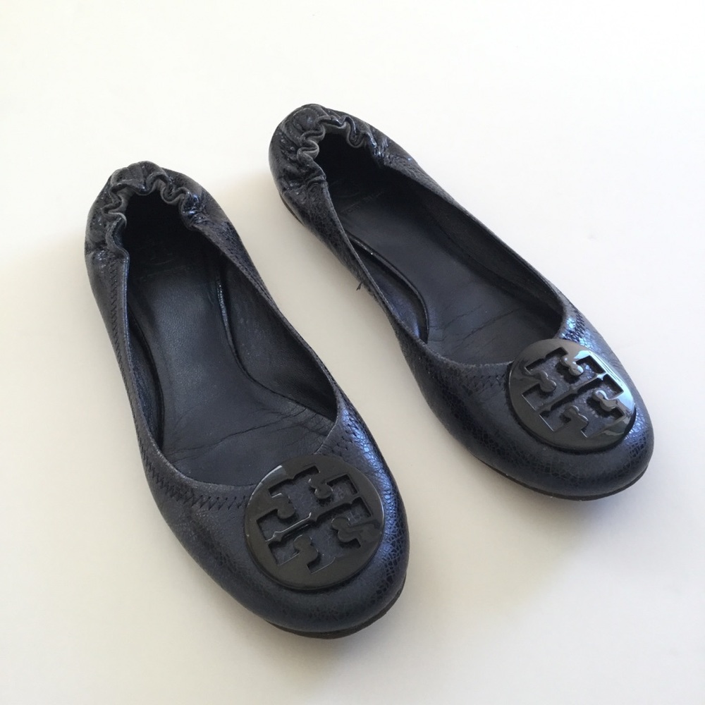 Tory Burch Size 8.5 Minnie Flats Ballet Shoes - Picture 2 of 8